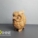 Wooden Owl Hand Carved,Owl Statue,Owl Miniature,Owl Figurine,Personalized Sculpture,Ornament