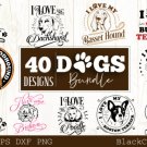 HUGE bundle containing 40 designs in SVG EPS PNG and DXF files