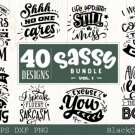 HUGE bundle containing 40 designs in SVG EPS PNG and DXF files – vol 2