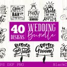 HUGE bundle containing 40 designs in SVG EPS PNG and DXF files
