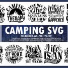 HUGE bundle Camping Bundle Desing T-shirt in SVG EPS PNG and DXF files