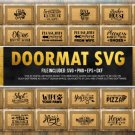 HUGE bundle Doormat Bundle Desing T-shirt in SVG EPS PNG and DXF files