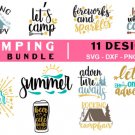 HUGE bundle Camping Bundle Graphic Desing T-shirt in SVG EPS PNG and DXF files