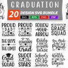 HUGE bundle Graduation Bundle Graphic Desing T-shirt in SVG EPS PNG and DXF files