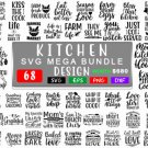 HUGE bundle Kitchen Lover Bundle Graphic Desing T-shirt in SVG EPS PNG and DXF files