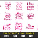 HUGE bundle Valentine's Bundle Graphic Desing T-shirt in SVG EPS PNG and DXF files