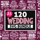 HUGE bundle Wedding Mega Bundle Graphic Desing T-shirt in SVG EPS PNG and DXF files
