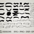 HUGE bundle Banner-Ribbon-Banner Graphic Desing T-shirt in SVG EPS PNG and DXF files