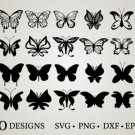 HUGE bundle Butterfly-Bundle-Butterfly Graphic Desing T-shirt in SVG EPS PNG and DXF files