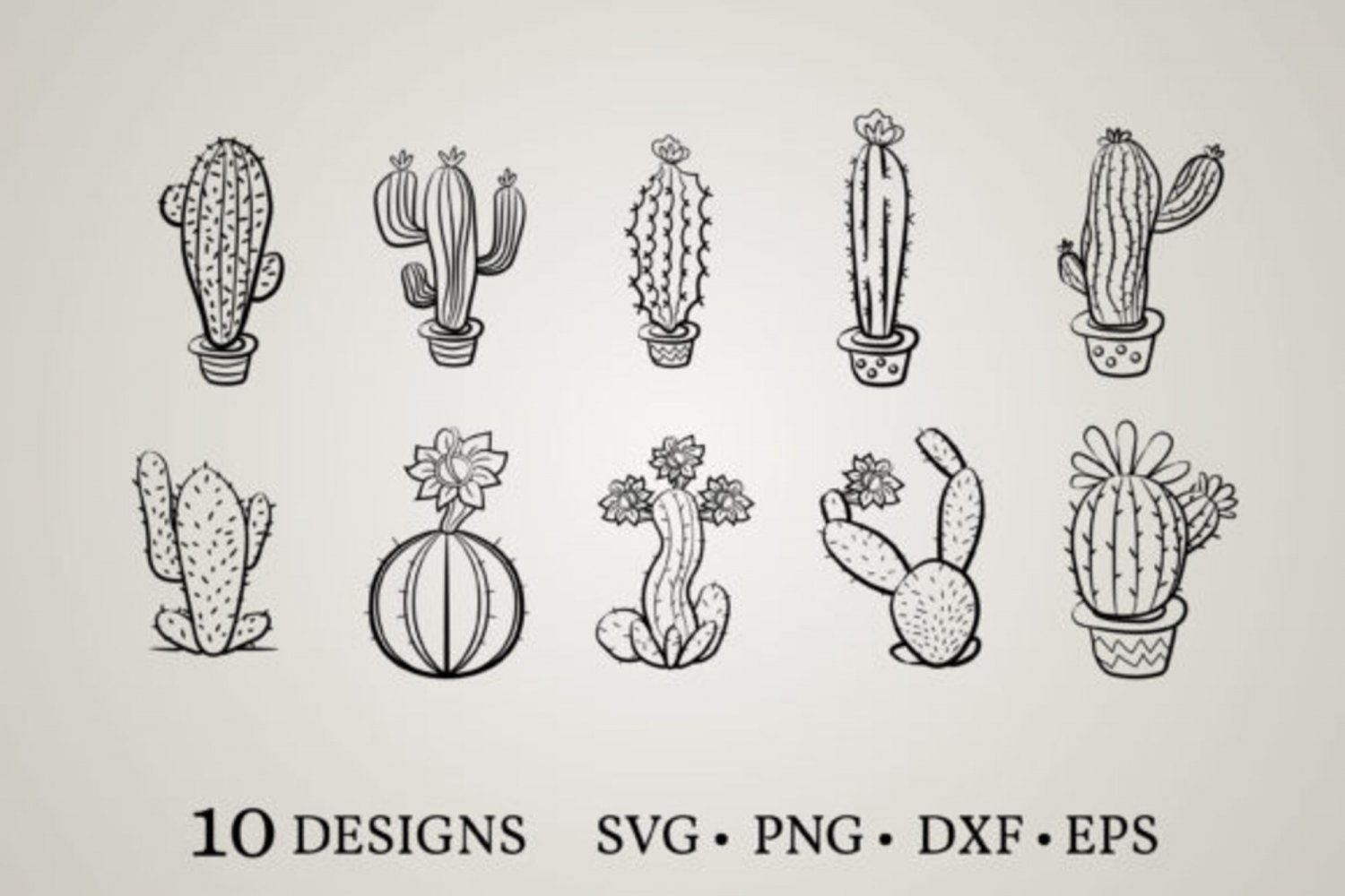 HUGE bundle Cactus-Bundle-Cactus Graphic Desing T-shirt in SVG EPS PNG and DXF files