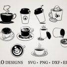 HUGE Coffee-Cup-Bundle-Coffee-Cup Graphic Desing T-shirt in SVG EPS PNG and DXF files