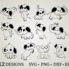 HUGE Bundle Elephant-Bundle-Baby-Elephant Graphic Desing T-shirt in SVG EPS PNG and DXF files