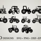 HUGE Bundle Tractor-Bundle-Tractor Graphic Desing T-shirt in SVG EPS PNG and DXF files