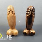 Vintage Wooden Standing Penis Sculpture,Penis Wood Carving,Hand Carved Penis,18+ Mature,Statue