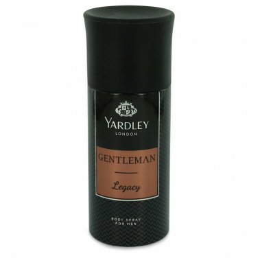 Yardley Gentleman Legacy Cologne By Yardley London Deodorant Body Spray 5 Oz Deodorant Body Spray DS