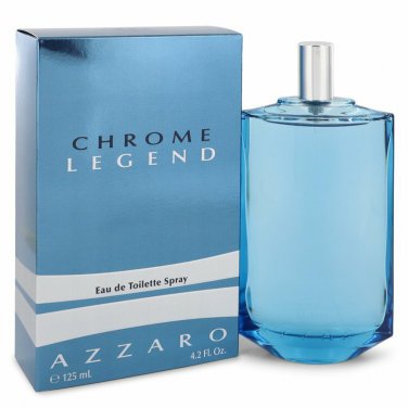 Chrome Legend Cologne By Azzaro Eau De Toilette Spray 4.2 Oz Eau De Toilette Spray DSD27084