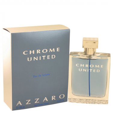 Chrome United Cologne By Azzaro Eau De Toilette Spray 3.4 Oz Eau De Toilette Spray DSD27089
