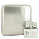 24 Platinum The Fragrance Cologne By Scentstory Gift Set 24 Platinum 1.7 Oz Eau De Toilette Spray + 