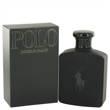 Polo Double Black Cologne By Ralph Lauren Eau De Toilette Spray 4.2 Oz Eau De Toilette Spray DSD3457