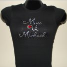 Miss U Michael Swarovski Crystal T-Shirt