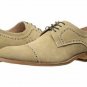 Men's Handmade Oxford Shoes Cap Toe Suede Leather Formal Dress shoes