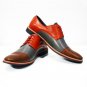 Men&acirc;��s Handmade Stylish Multi Color Shoes, Men&acirc;��s Cap Toe Leather Shoes