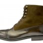 Mocha Brown High Ankle Superior Suede Leather Men Party Wear Boots