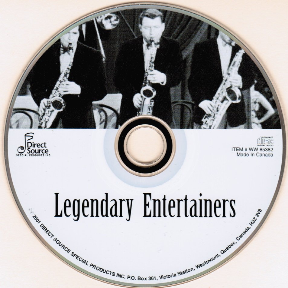 Legendary Entertainers Various Artists Classical CD