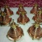 NAUTICAL NEW MARINE BRASS & COPPER HANGING/PENDANT MEDIUM CARGO WISKA LIGHT