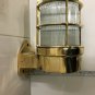 NAUTICAL ANTIQUE SHIP MARINE OLD BRASS SWAN PASSAGEWAY BULKHEAD LIGHT LOT OF 5