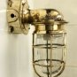NAUTICAL SHIP MARINE NEW SOLID BRASS SWAN PASSAGEWAY BULKHEAD LIGHT JUNCTION BOX