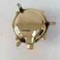 Nautical Marine Small Solid Brass Ship Bulkhead Mount Wall Deck Light Lot of 2