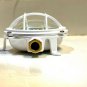 Nautical Marine Small Aluminium White Ship Bulkhead Wall Light Halloween Lot 2