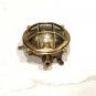 Nautical Marine Small Solid Brass Ship Bulkhead Deck Light Antique Polish Lot 2