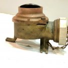 Industrial Reclaimed Ex Minesweeper Brass Ship Light Switch & Socket Halloween