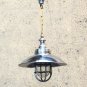 Nautical Marine Replica Hanging Cargo Chandelier Light with Deflector Cap Lot 30