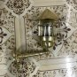NAUTICAL BULKHEAD OLD BRASS WALL PASSAGEWAY SHIP BULKHEAD LIGHT & SHADE