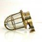 OLD ANTIQUE SHIP SALVAGE BRASS NAUTICAL PASSAGWAY WALL ART DECOR LIGHT LOT OF 3