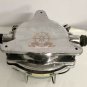 Industrial Russian Caged Bulkhead Deck Ceiling Light with Ribbed Glass Lot of 5