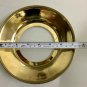 NAUTICAL NEW BRASS WALL PASSAGEWAY SHIP BULKHEAD LIGHT & BRASS SHADE LOT OF 10