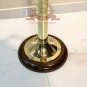 Authentic Salvaged Cargo Ship’s Signal Search light With Stand & Wooden Base