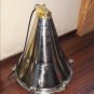 Antique Old Large Nautical Pendant Stainless Steel Light Brass Hook Lot of 2