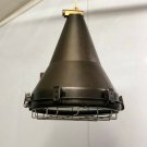 Stainless Steel Conical Ceiling Pendant Ship Light- Mat Copper Coated Lot of 2