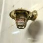 Original Vintage Brass Ship Salvaged Wall Sconce Light with Cover Shade Lot 10