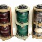 Old Vintage PERKO Ship/Boat Marine Navigation Miami USA lights/lamps Set of 3