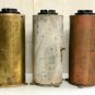 Old Vintage PERKO Ship/Boat Marine Navigation Miami USA lights/lamps Set of 3