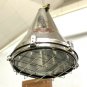 Stainless Steel Silver Vintage Industrial Conical Ceiling Pendant Ship Light