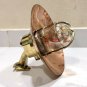 Industrial Old Antique Nautical Passageway Light with Deflector Cover Lot of 2