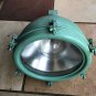 AUTHENTIC OLD SALVAGE NAUTICAL MARINE CARGO BRASS PENDANT/HANGING LIGHT LARGE
