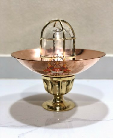 Nautical Ship New Marine Passageway Bulkhead Ceiling Light with Copper Shade